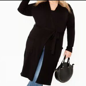 Black Cardigan Sweater/Coat